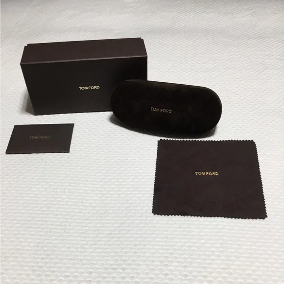 Tom Ford eyeglass case full set other than the glasses. Tom Ford Eyeglass Cases & Storage for sale - eBay main image 4